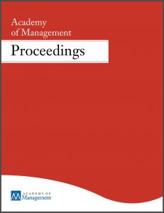 Publikation in Academy of Management - Proceedings