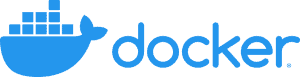 docker logo monochromatic white