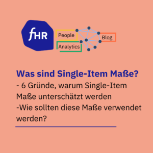 Single Item Masse mitarbeiterbefragung