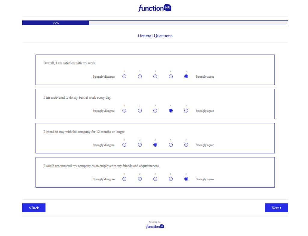 Platform Platform overview KPIs Survey v2 functionHR