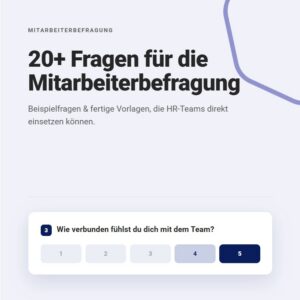 Von Mittelwerten zu Künstlicher Intelligenz – Reifegrade von People Analytics Mitarbeiterbefragung Fragen Blog 1 1 internes Benchmarking